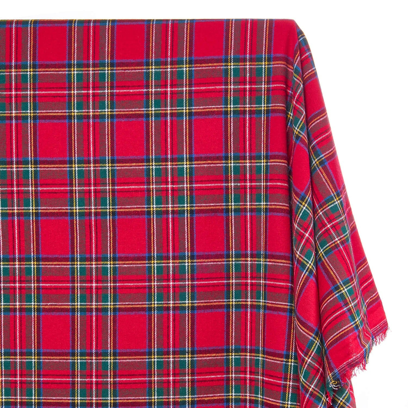 Plaid Cotton Flannel Fabric SV575315 1