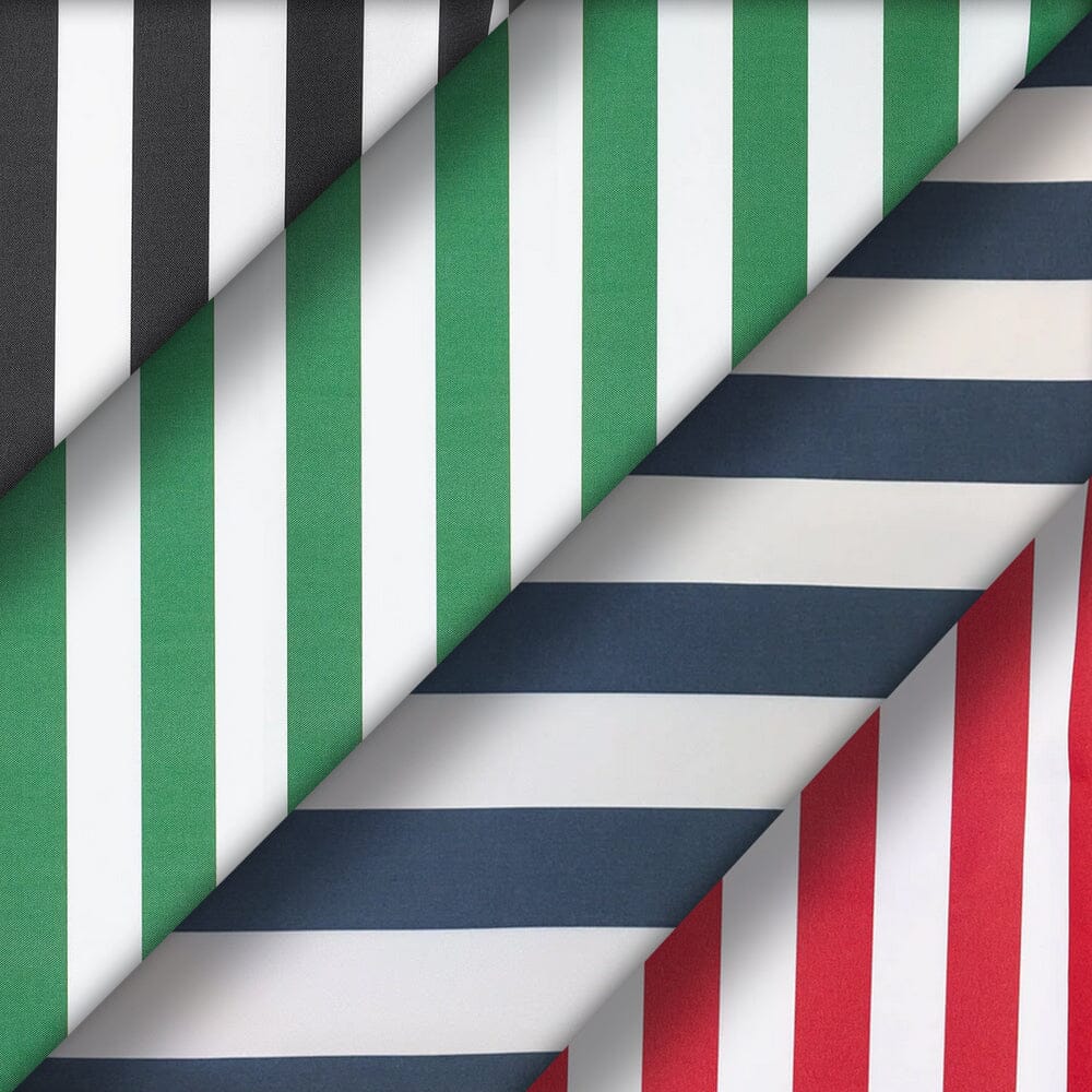 Ottertex Waterproof Canvas Stripes Print Fabric Group Image