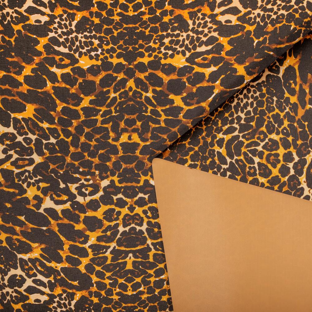Ottertex Waterproof Canvas Leopard Print Fabric SV577616 Image A4
