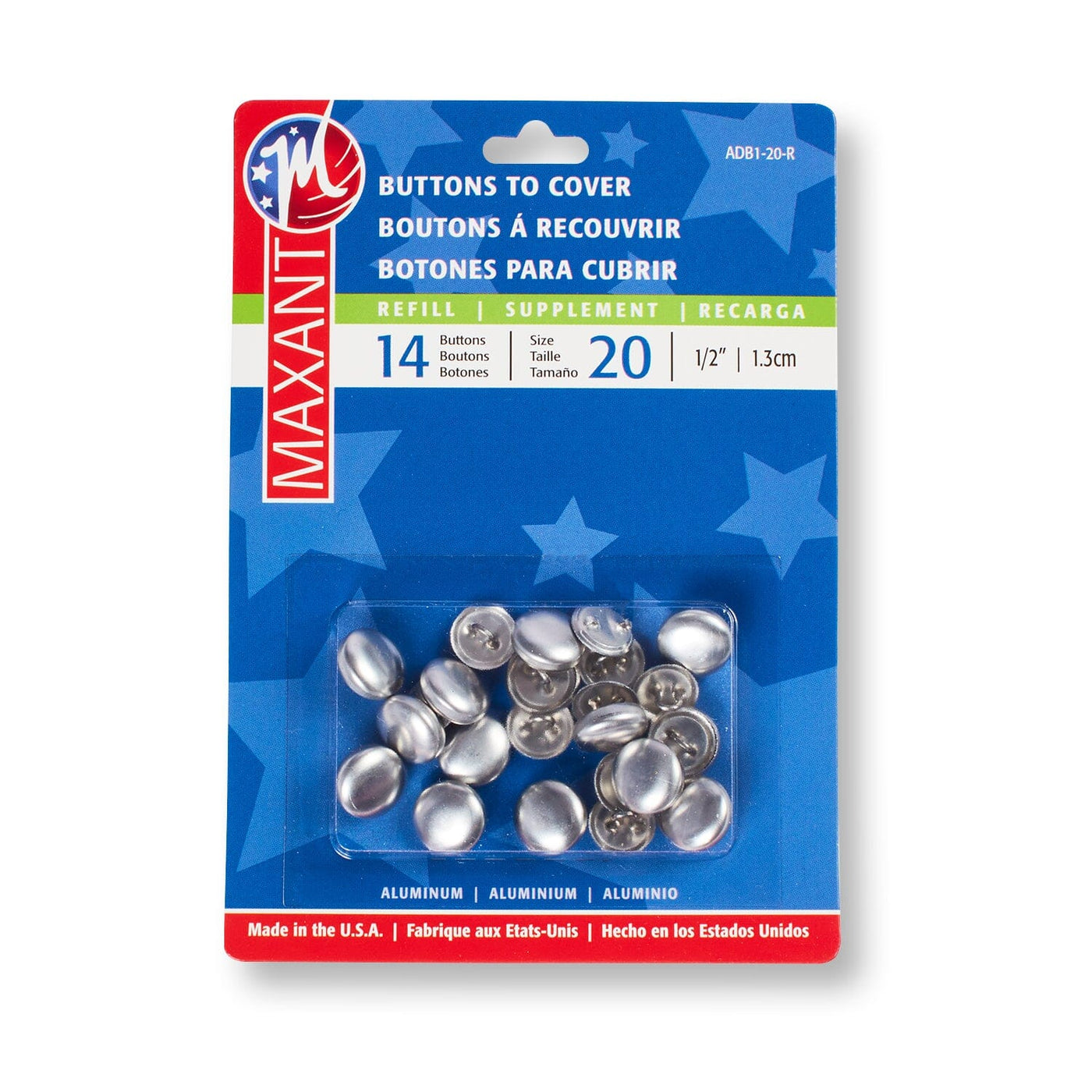 Maxant Buttons To Cover 20L Button Refill SV579255 1