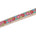 1 25 Inch Diamond Geometric Sequined Metallic Corded Embroidered Trim SV581449 Nude A2