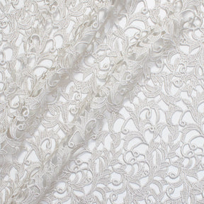 Heather Guipure French Venice Lace Fabric SV574137 Champagne 1