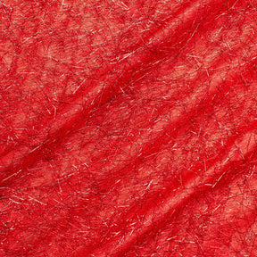 Metallic Eyelash Lame Fabric SV574638 Red 2