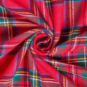 Plaid Cotton Flannel Fabric SV575315 2
