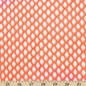 Cabaret Stretch Mesh Fabric SV577928 Neon Pink / Neon Orange 3
