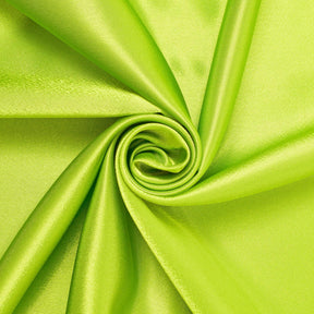 Premium Filament Yarn Polyester Crepe Back Satin Fabric SV571295 Lime Green Image A2