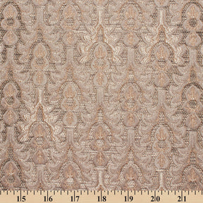 Arbor Bloom Extra Wide Metallic Damask Upholstery Jacquard Fabric SV581144 Bronze 4