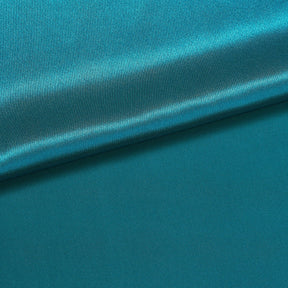 Premium Filament Yarn Polyester Crepe Back Satin Fabric SV571322 Teal Image A5