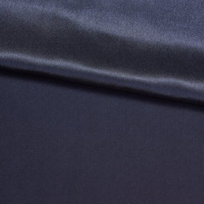 Premium Filament Yarn Polyester Crepe Back Satin Fabric SV571337 Midnight Blue Image A5