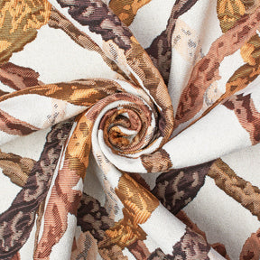 Abstract Vine Extra Wide Upholstery Jacquard Fabric SV581148 Autumn A2