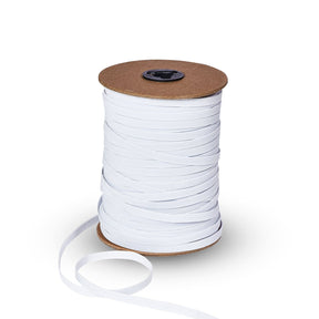 1 4 Inch Flat Braided Elastic SV579218 White 1