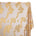 Leafy Vine Metallic Embroidered Chiffon Fabric SV580755 Peach A1