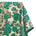 Rose Floral Plain Woven Crinkle Metallic Brocade Jacquard Fabric SV580729 Green Gold A1