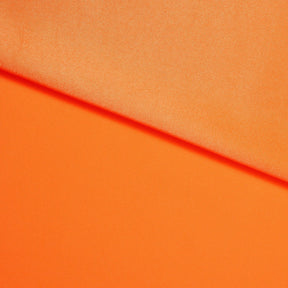 Premium Filament Yarn Polyester Crepe Back Satin Fabric SV571316 Neon Orange Image A5