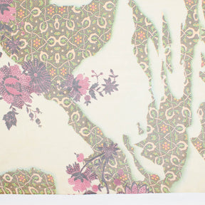 Abstract Printed Floral Vine On Chiffon Fabric SV581648 2