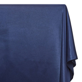 Classic Spun Yarn Polyester Crepe Back Satin Fabric SV582146 Navy Blue A1