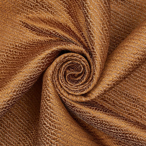 Woven Chevron Silk Satin Jacquard 56 Inch Fabric SV581541 Bronze 2