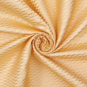 Rectangle Checkered Silk Jacquard 56 Inch Fabric SV581551 Light Yellow 2