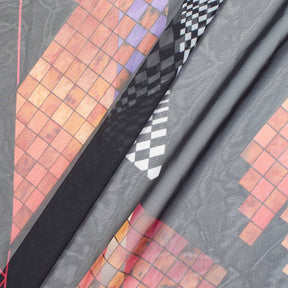 Abstract Geometric Printed Polyester Chiffon 54 Inch Fabric SV581952 1