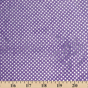 American Trans Knit Confetti Dot Sequins Fabric SV581029 Violet / Silver 3