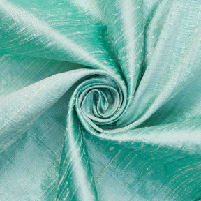 Silk Dupioni (44/45 inch) Fabric SV581512 Mint / White Image A2