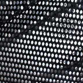 Mirror Oval Sequins On Velour Fabric SV576401 1