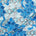 Floral Velvet Chemical Metallic Lace With Sequins Rhinestones Fabric SV581707 Blue 1
