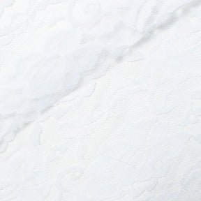 Raschel Lace Fabric SV570368 White 1