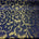 Extra Wide Vine Upholstery Jacquard Fabric SV571012 Navy Blue / Gold 1
