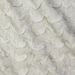 Ruched Ruffle Satin Fabric Group