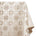 Geometric Square Extra Wide Metallic Upholstery Jacquard Fabric SV581124 Beige 1