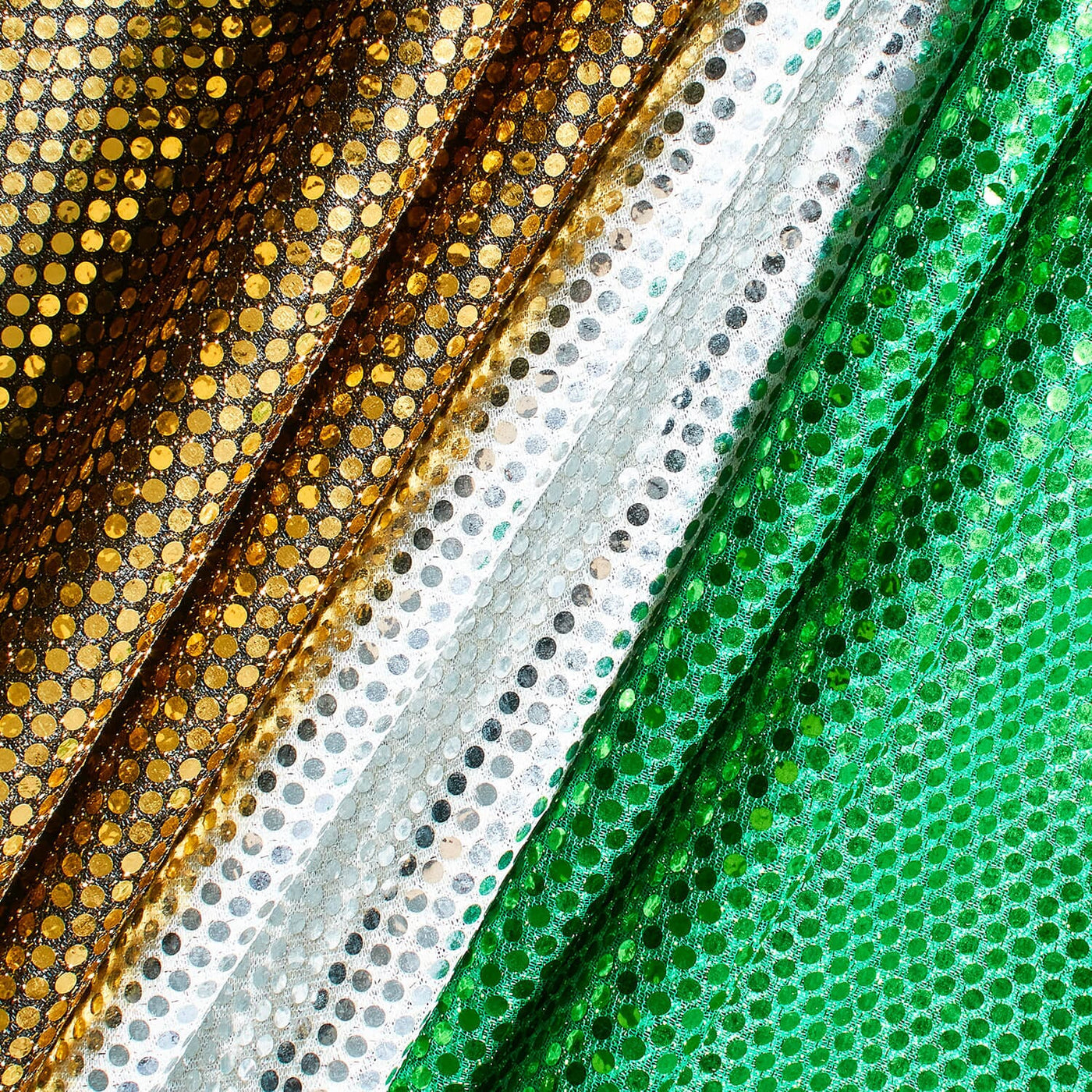 American Trans Knit Confetti Dot Sequins Fabric Group