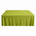 Rayon Challis Rectangular Table Cloth Covers Apple Green Image 1