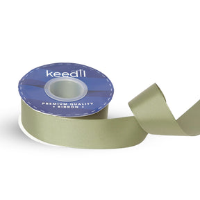 Keedil Solid 1 5 Inch Grosgrain Ribbon Army Green A1