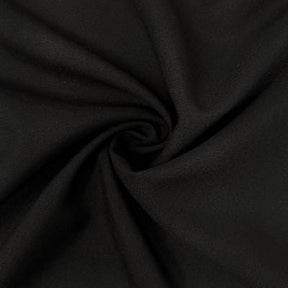 Polyester Poplin (60 Inch) Fabric SV571640 Black Image A2