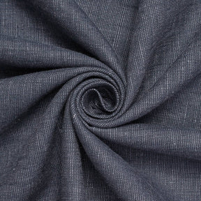 7 Oz Yarn Dyed Two Tone Linen Fabric SV580334 Navy Blue / Lilac 1