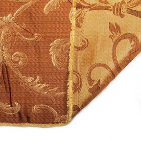 Extra Wide Vine Upholstery Jacquard Fabric SV577416 Bronze / Gold 3