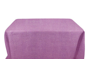 Burlap 8 Feet Banquet Table Covers Lilac 1