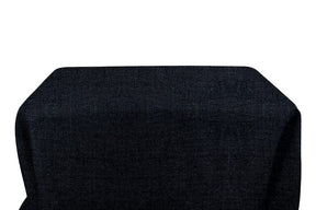 Burlap 6 Feet Banquet Table Covers Navy 1