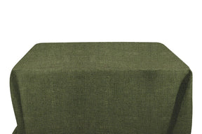 Burlap 8 Feet Banquet Table Covers Olive 1
