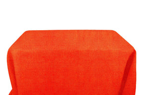 Burlap 6 Feet Banquet Table Covers Orange 1