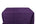 Burlap 8 Feet Banquet Table Covers Purple 1