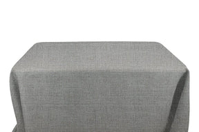 Burlap 8 Feet Banquet Table Covers Silver 2