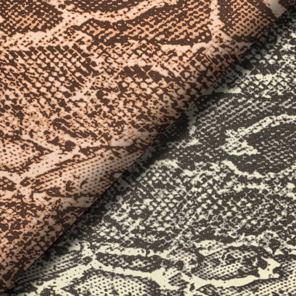 Ottertex Waterproof Canvas Snakeskin Print Fabric Group Image
