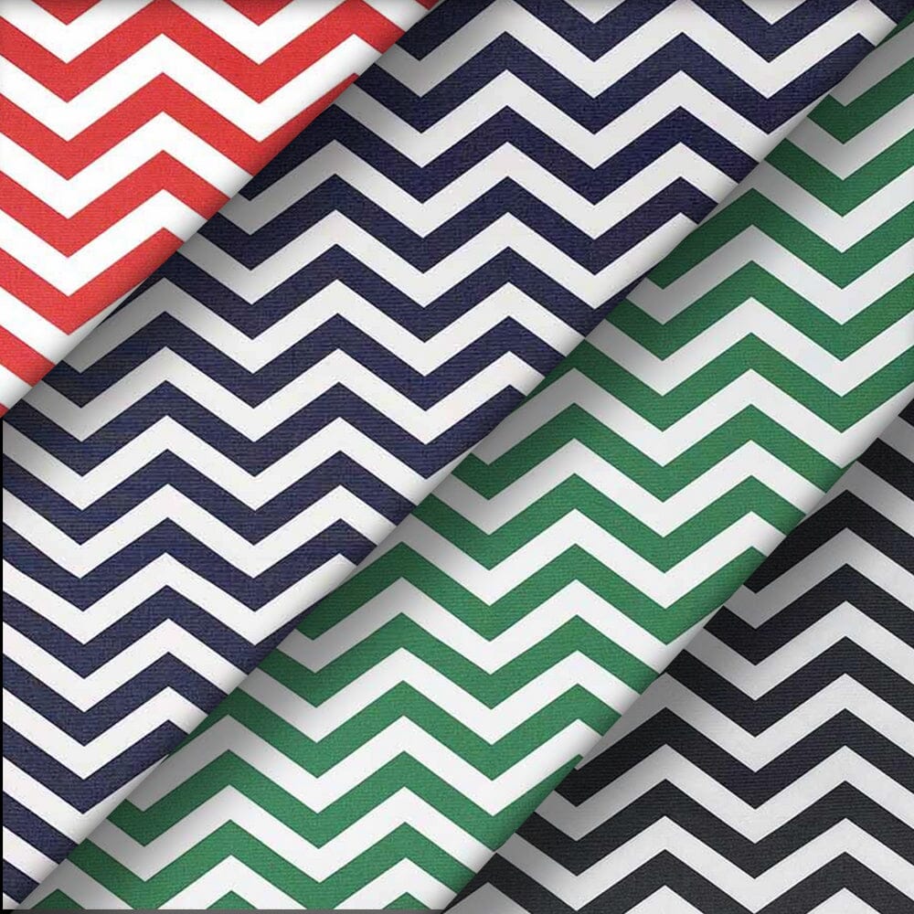 Ottertex Waterproof Canvas Zigzag Print Fabric Group Image