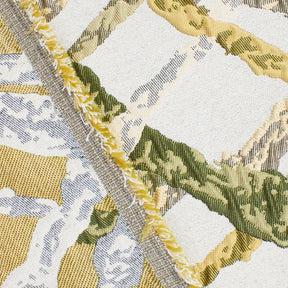 Abstract Vine Extra Wide Upholstery Jacquard Fabric SV581146 Summer A5