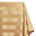 Extra Wide Striped Upholstery Jacquard Fabric SV571009 Gold / Gold A1