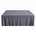 Rayon Challis Rectangular Table Cloth Covers Grey Image 1