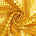 Hologram Square Sequins Fabric SV573893 Gold 1
