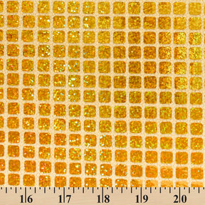 Hologram Square Sequins Fabric SV573893 Gold 3